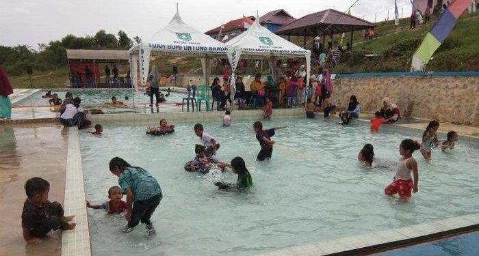 Desa Bumi Jaya, Kecamatan Kaubun, Kabupaten Kutai Timur (Kutim) menangkap peluang dikembangkannya destinasi wisata
