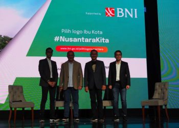 rakyat Indonesia berpartisipasi untuk memilih logo kota Nusantara sebagai Ibu Kota Negara Indonesia yang baru.