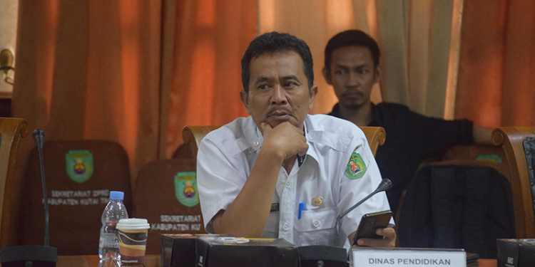 Disdikbud Kutim Lakukan Pendataan Ulang Tenaga Didik Di Kutai Timur