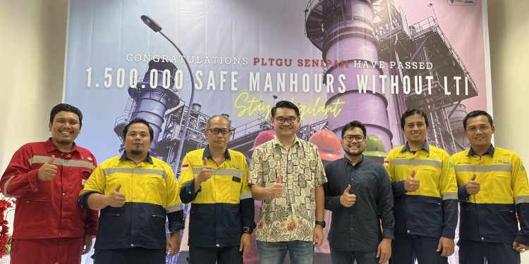 1.500.000 Safe Manhours PLTGU Senipah 117 MW, KSO Borneo Energi Gemilang (BEG) – Wika Rekaysa Konstruksi (WRK)