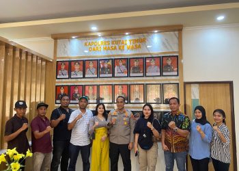 Kapolres Kutai Timur Terima Kunjungan PWRI Kutai Timur
