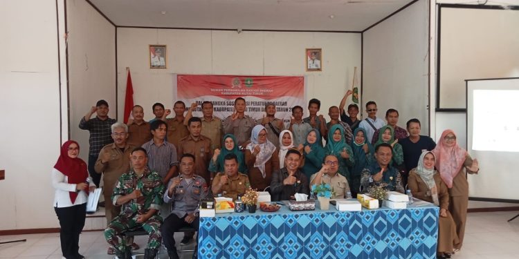 Joni Sosialisasikan Peraturan Daerah Tentang Perlindungan Anak Di Sangatta Selatan Kutim