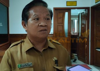 Kepala Dinas Pertanahan Kutai Timur SImon Salombe