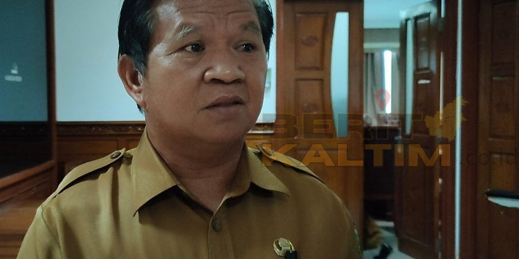 Kepala Dinas Pertanahan Kutai Timur SImon Salombe