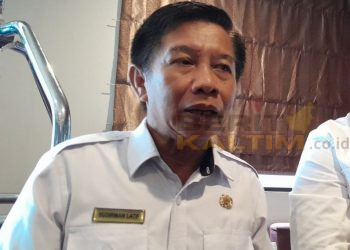 Kepala Dinas Ketenagakerjaan dan Transmigrasi (Disnakertrans) Kutim Sudirman Latif