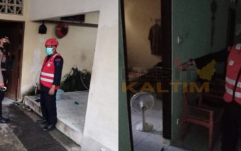Tim Respons Bencana Satbrimob Polda Kaltim Batalyon A Pelopor Beraksi di TKP Penemuan Mayat