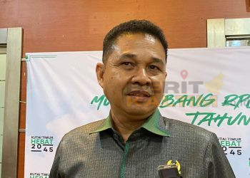 Ketua DPRD Kutim, Joni.