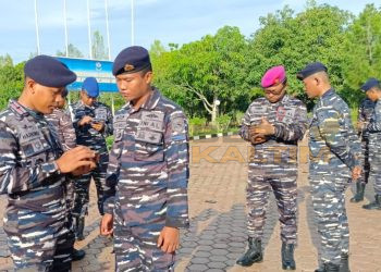 Prajurit Lanal Sangatta Bebas Judi Online dan Pinjaman Online, HP Diperiksa Ketat
