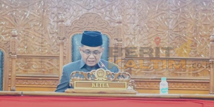Ketua DPRD Kutim, Joni.
