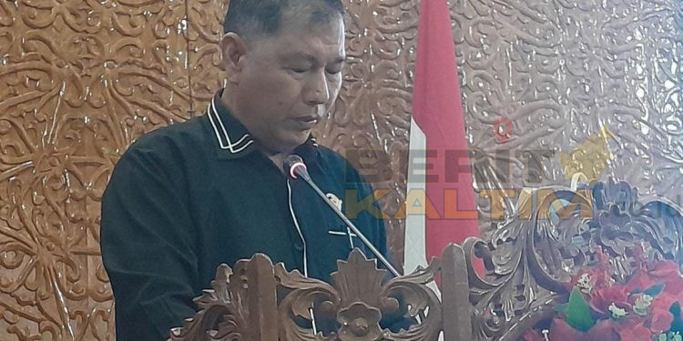 Arang Jau, anggota fraksi Golkar DPRD Kutai Timur.