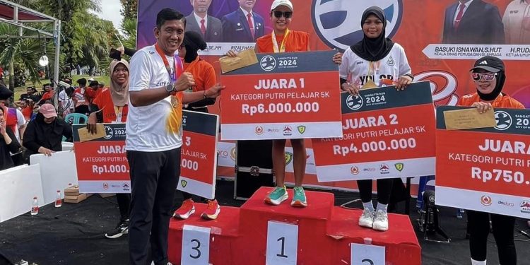 Lebih dari 1.400 Peserta Ramaikan Sangatta Run 2024 dengan Tema “City of Harmony”