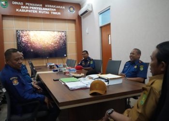 Pjs Bupati Kutim Sidak Dinas Pemadam Kebakaran, Pastikan Kesiapan Penanganan Karhutla