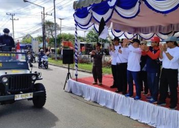 Pawai Parade Pembangunan: Meriahkan HUT ke-25 Kutai Timur