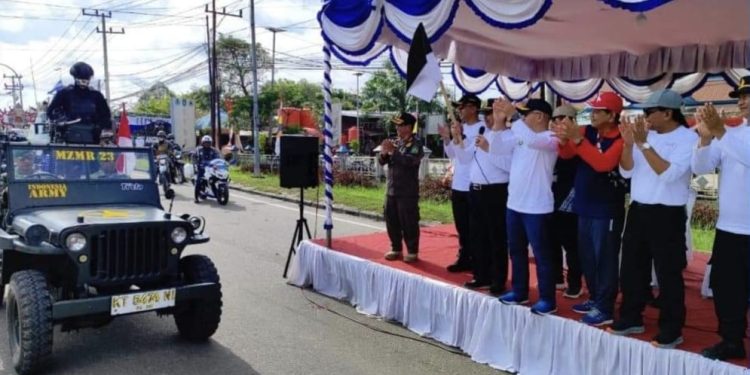 Pawai Parade Pembangunan: Meriahkan HUT ke-25 Kutai Timur