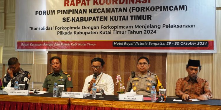Pjs Bupati Kutim Tekankan Pentingnya Peran Semua Pihak dalam Menciptakan Suasana Kondusif Jelang Pilkada