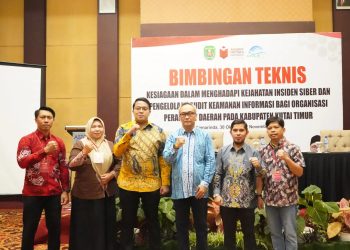 Diskominfo Staper Kutim Gandeng Ahli Siber untuk Bimtek Keamanan Informasi