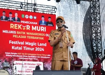 Agus Hari Kusuma Apresiasi Pemecahan Rekor MURI oleh Pelajar Kutim