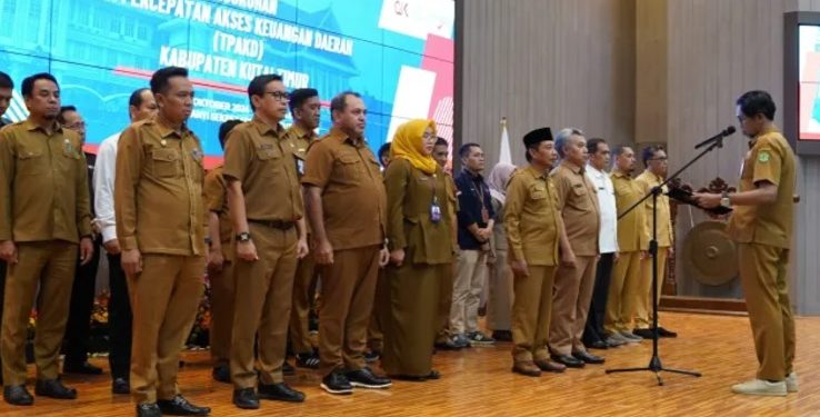 Resmi Dikukuhkan, TPAKD Kutim Fokus pada Inovasi Keuangan