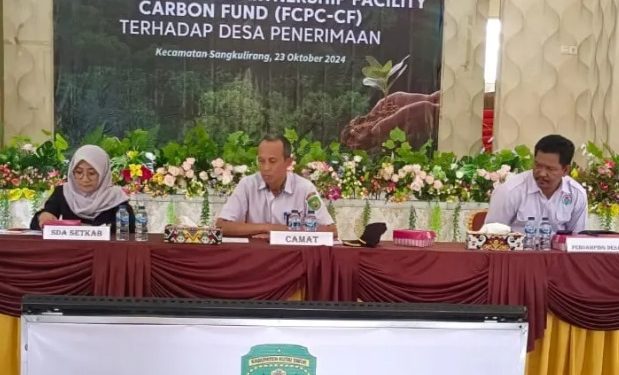Pemkab Kutim Gelar Sosialisasi Program FCPF-CF di Sangkulirang