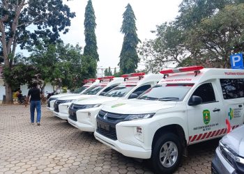 Penyerahan 21 Unit Ambulans, Komitmen Kutim Tingkatkan Layanan Kesehatan