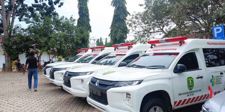 Penyerahan 21 Unit Ambulans, Komitmen Kutim Tingkatkan Layanan Kesehatan