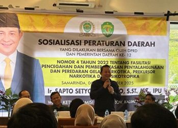 DPRD Kaltim Dorong Peran Pemda Dikuatkan untuk Perangi Narkotika
